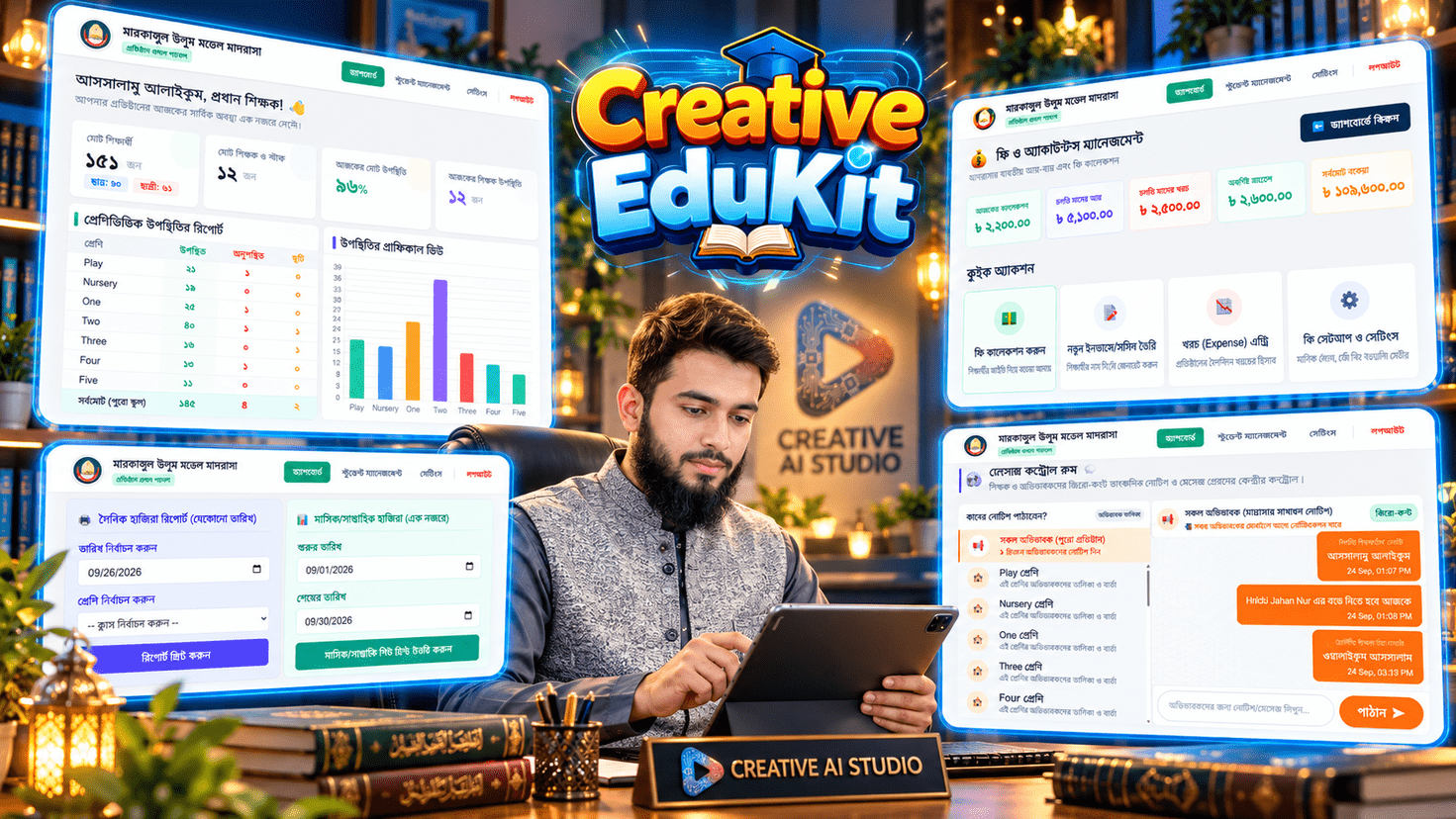 Creative EduKit Dashboard